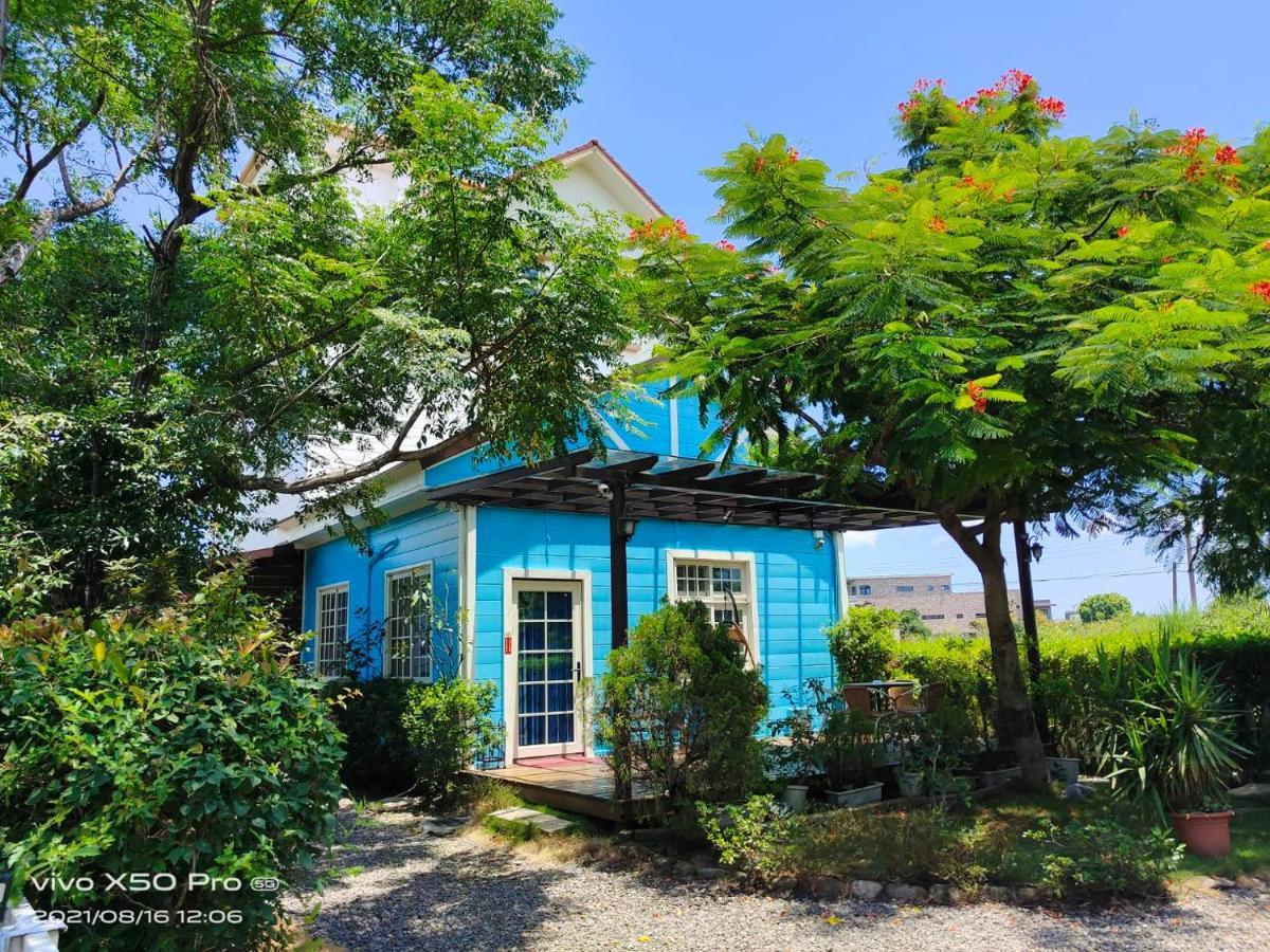 Ferienwohnung Fish House 宜蘭獨棟別墅 戲水池 生態diy 安農溪自行車 Dongshan  Exterior foto