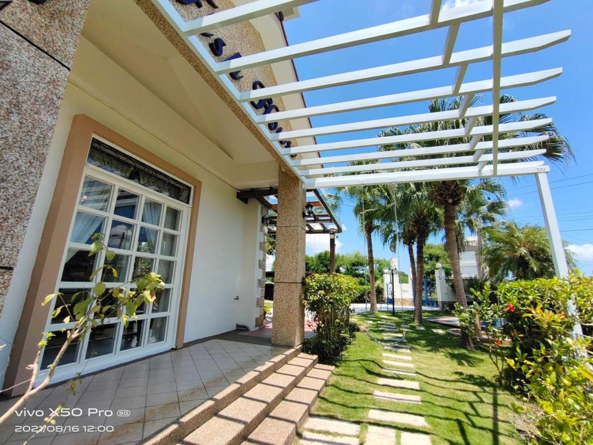 Ferienwohnung Fish House 宜蘭獨棟別墅 戲水池 生態diy 安農溪自行車 Dongshan  Exterior foto