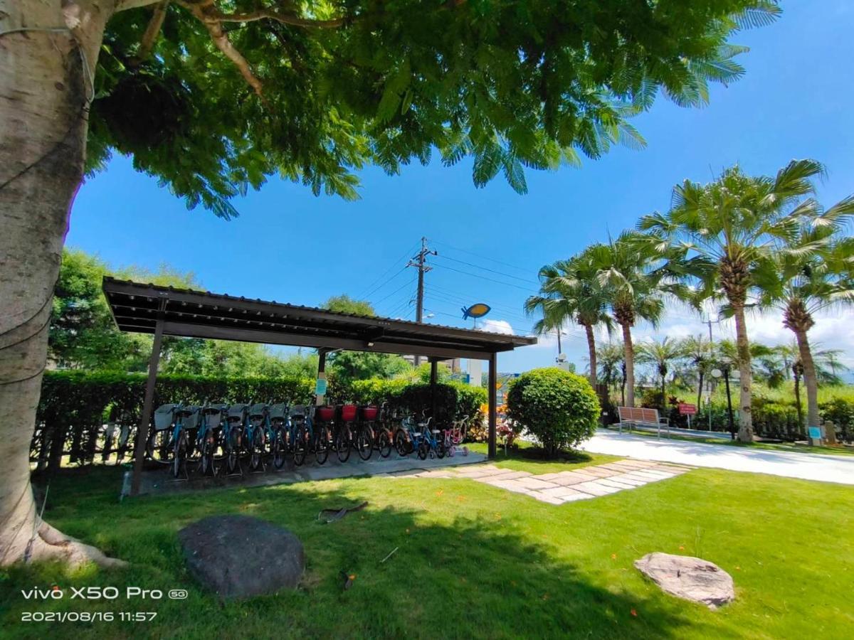 Ferienwohnung Fish House 宜蘭獨棟別墅 戲水池 生態diy 安農溪自行車 Dongshan  Exterior foto