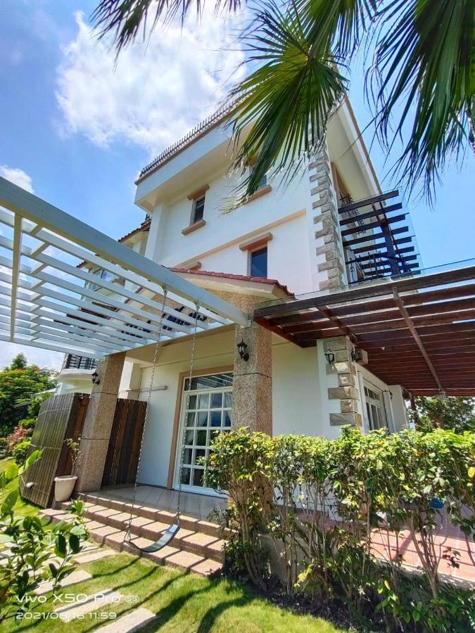 Ferienwohnung Fish House 宜蘭獨棟別墅 戲水池 生態diy 安農溪自行車 Dongshan  Exterior foto