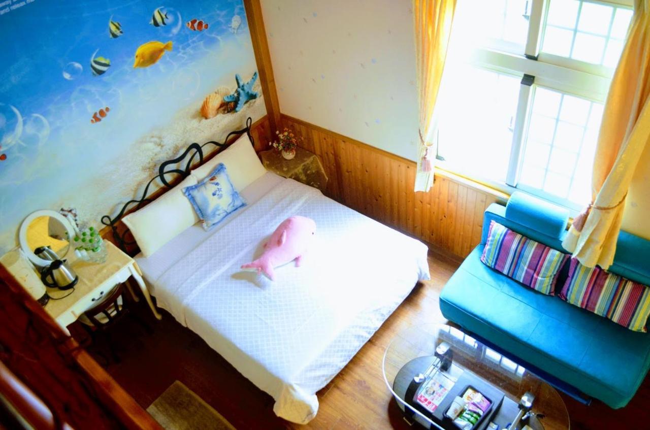Ferienwohnung Fish House 宜蘭獨棟別墅 戲水池 生態diy 安農溪自行車 Dongshan  Exterior foto