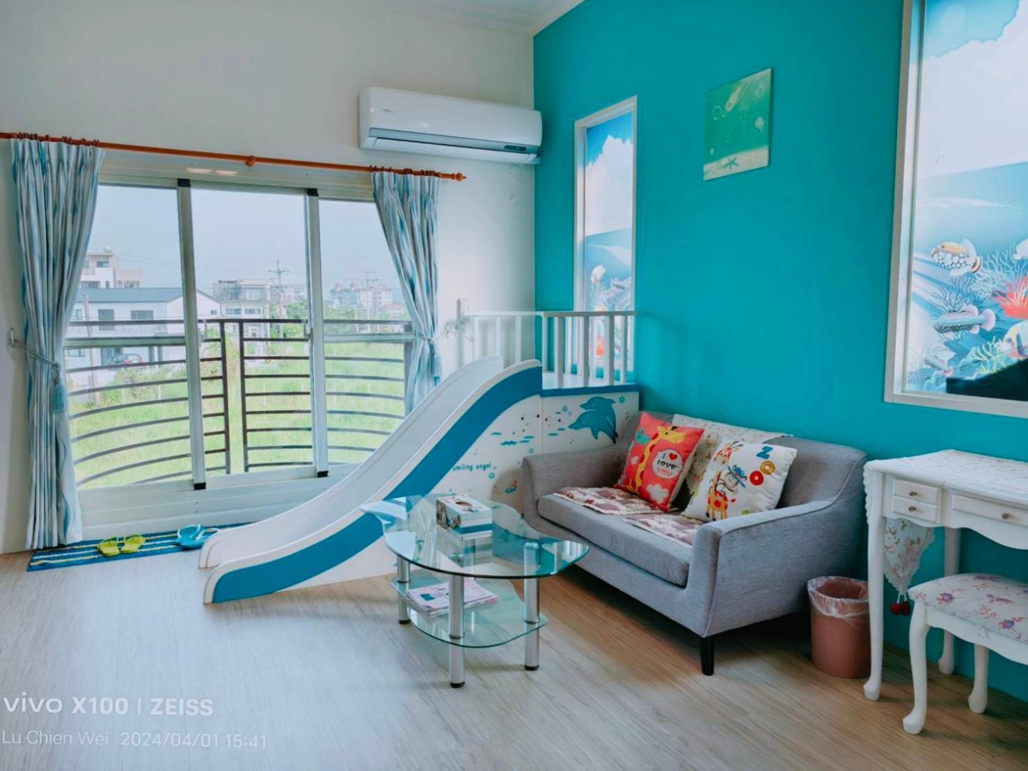 Ferienwohnung Fish House 宜蘭獨棟別墅 戲水池 生態diy 安農溪自行車 Dongshan  Exterior foto