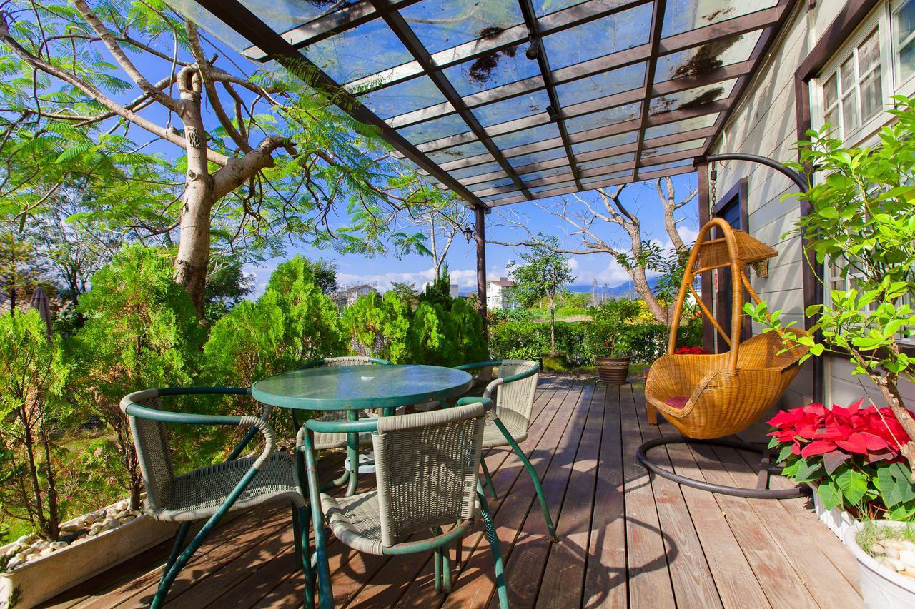 Ferienwohnung Fish House 宜蘭獨棟別墅 戲水池 生態diy 安農溪自行車 Dongshan  Exterior foto