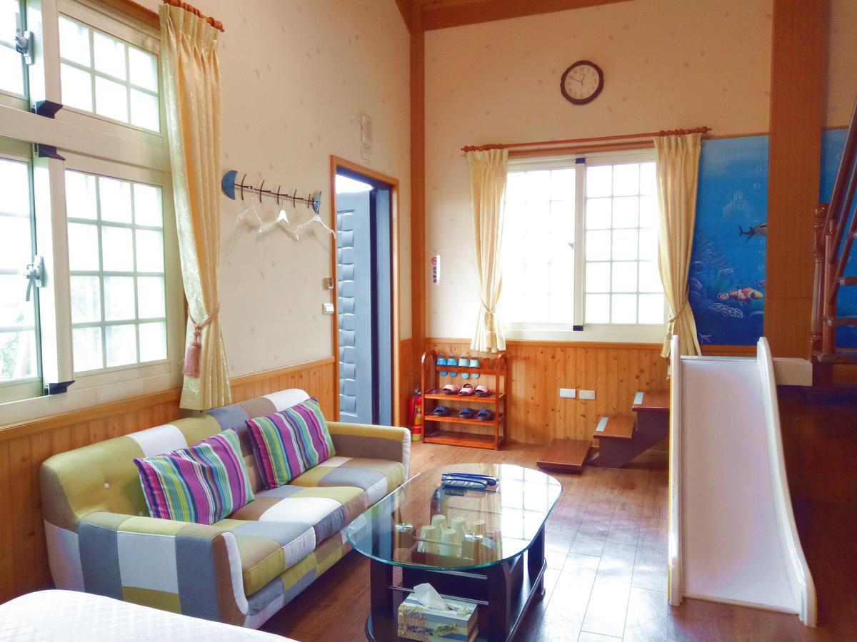 Ferienwohnung Fish House 宜蘭獨棟別墅 戲水池 生態diy 安農溪自行車 Dongshan  Exterior foto